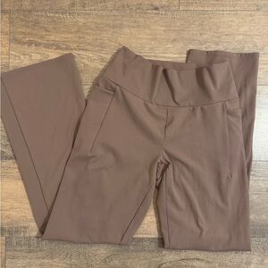 RBX Women's Taupe Straight Leg Pants